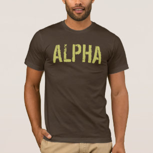 Camisa alfa para los hombres