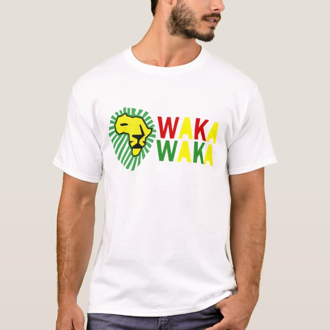 Camisa amarilla de Waka Waka de la melena del (Anverso)