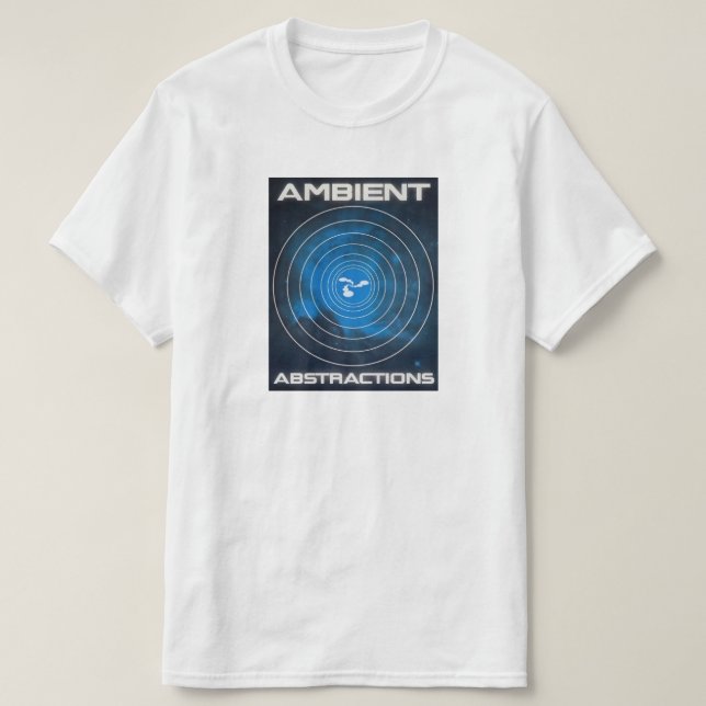 Camisa ambiente de la galaxia de las abstracciones (Diseño del anverso)