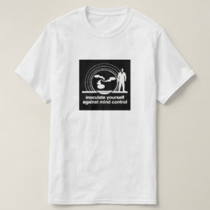 Camisa ambiente del control mental de las