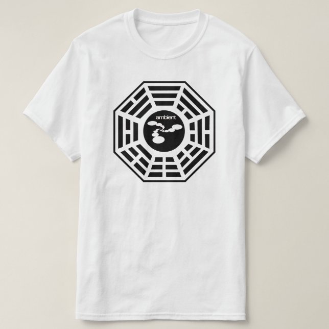 Camisa ambiente del logotipo de Bagua de las (Diseño del anverso)