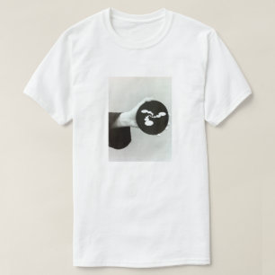 Camisa ambiente del Rótulo de la mano de las