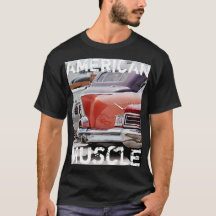 Camisa americana del coche del músculo