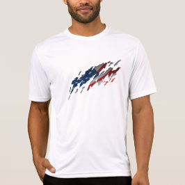 Camisa americana del diseño del orgullo