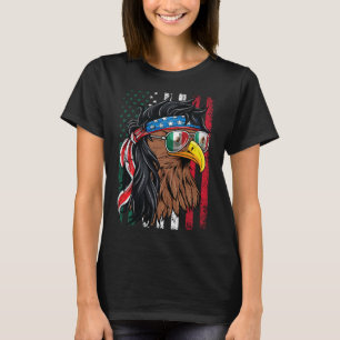Camisa Americana Mexicana Bandera Estadounidense 4