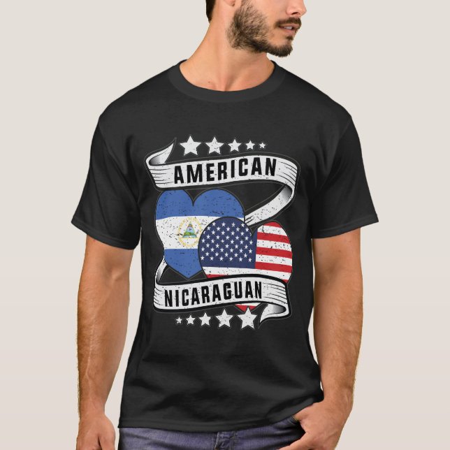 Camisa americana y nicaragüense (Anverso)