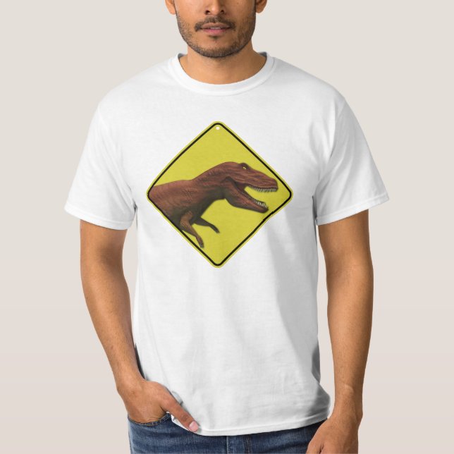 Camisa amonestadora del dinosaurio (Anverso)