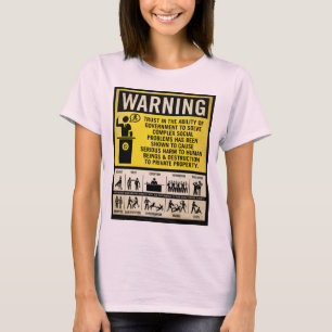 Camisa amonestadora del gobierno