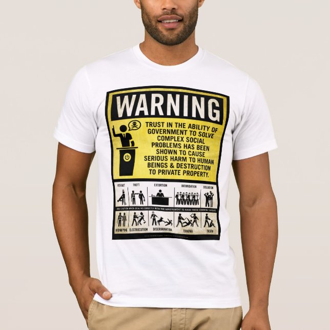Camisa amonestadora del gobierno (Anverso)
