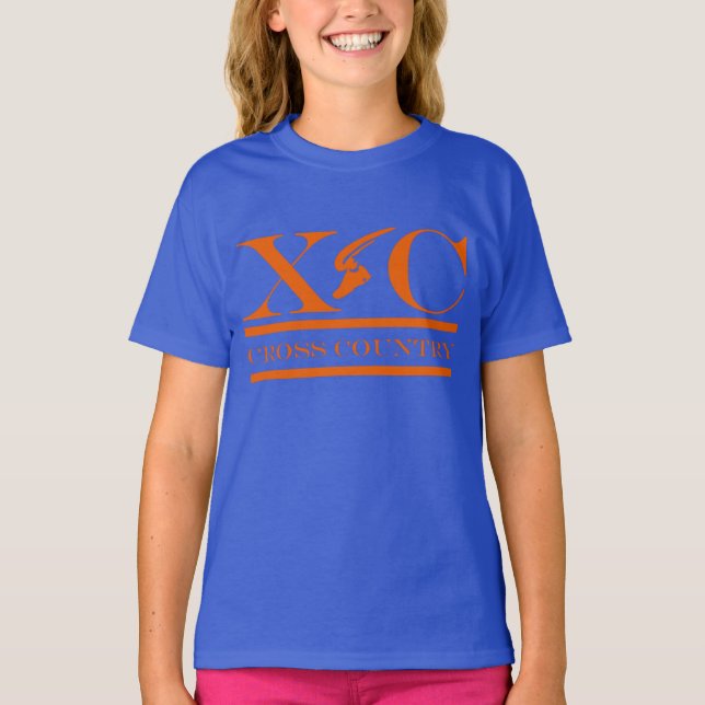 Camisa anaranjada corriente del diseño del campo a (Anverso)