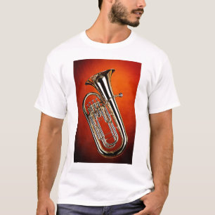 Camisa anaranjada de la tuba de Spotlght