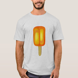 Camisa anaranjada del Popsicle