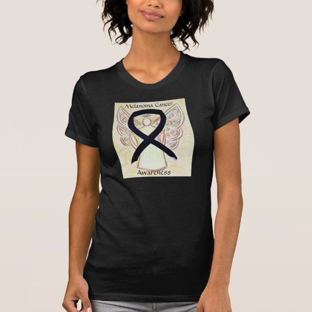 Camisa Angel de la Cinta de Concienciación sobre e (Anverso)