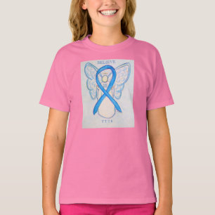 Camisa Angel Personalizado de la Cinta de Concienc