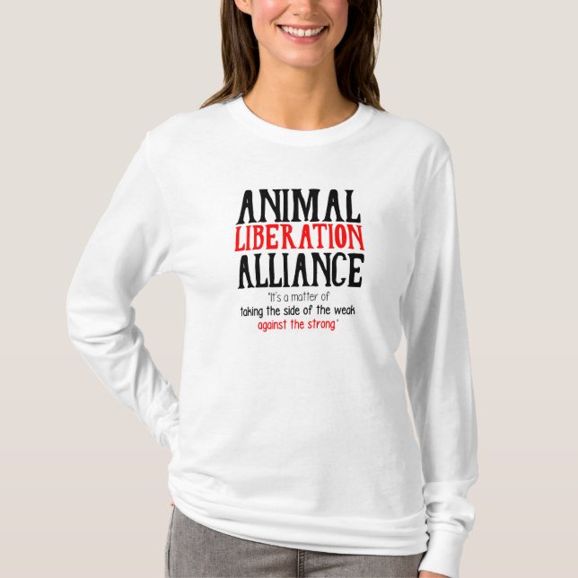 Camisa animal de Alliance de la liberación (Anverso)