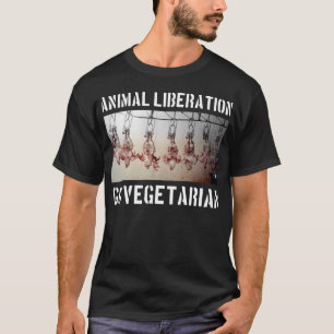 Camisa animal de la liberación (negro)
