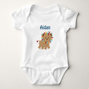 Camisa animal personalizada del bebé de la tortug