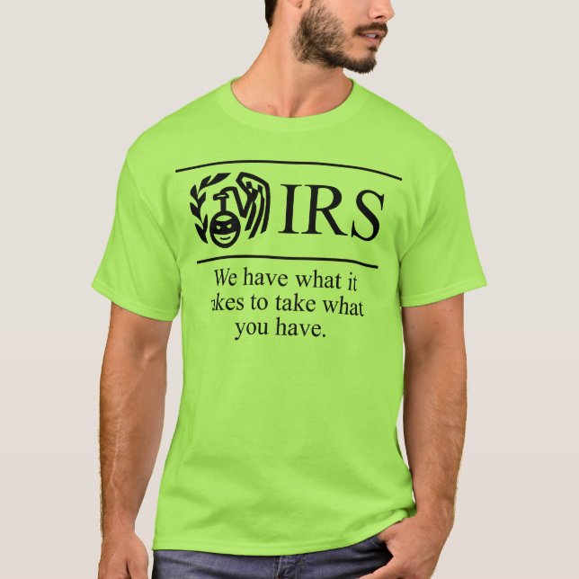 Camisa Anti del IRS (Anverso)