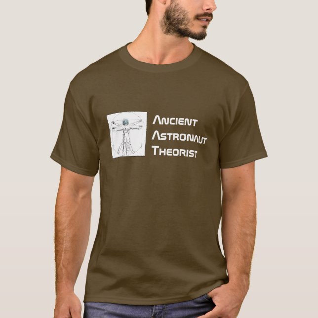 Camisa antigua del teórico del astronauta (Anverso)