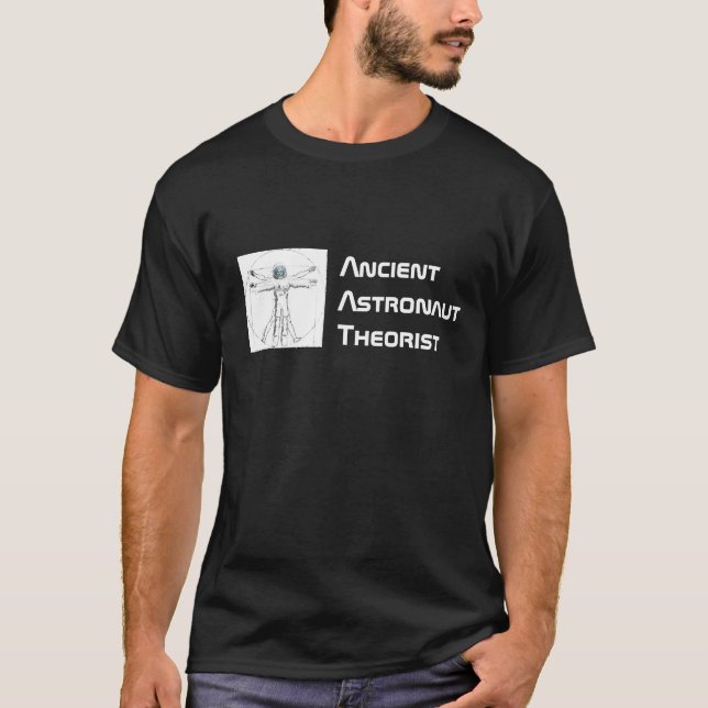 Camisa antigua del teórico del astronauta (Anverso)