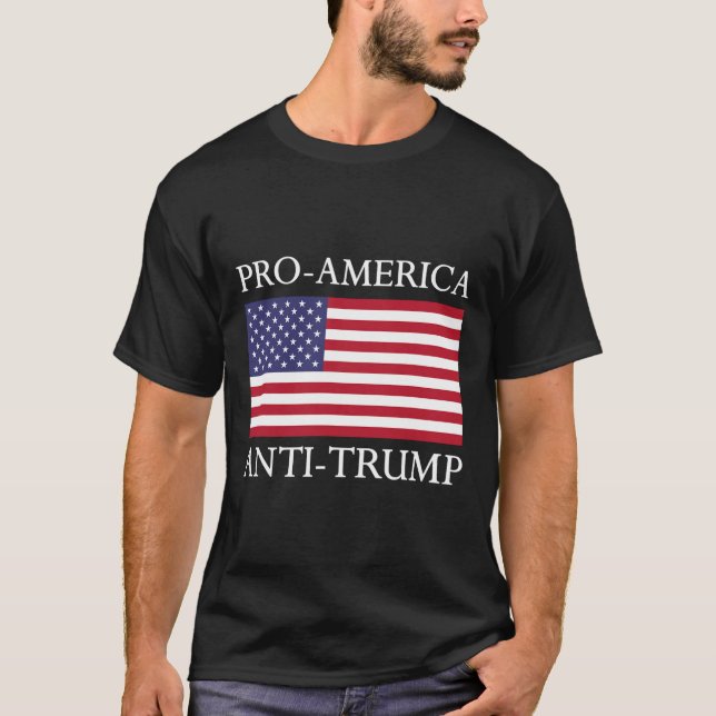 Camisa antitriunfal - Bandera norteamericana resis (Anverso)