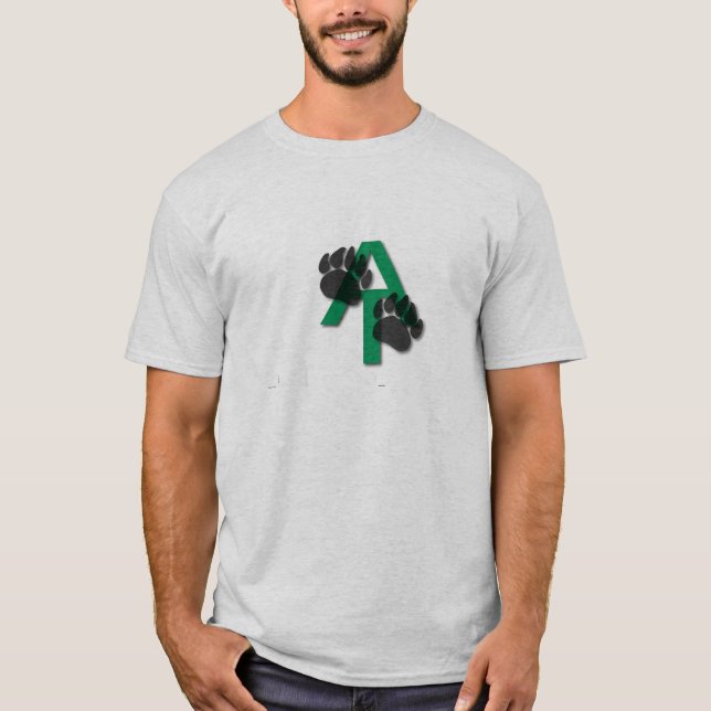 Camisa apalache de la impresión del oso (Anverso)