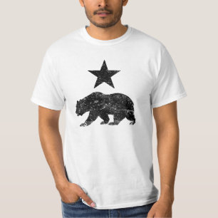 Camisa apenada república del oso y de la estrella