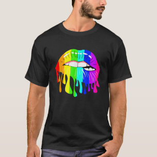 Camisa arcoiris LGBT levanta lección homosexual de