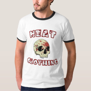 Camisa aseada del campanero del cráneo
