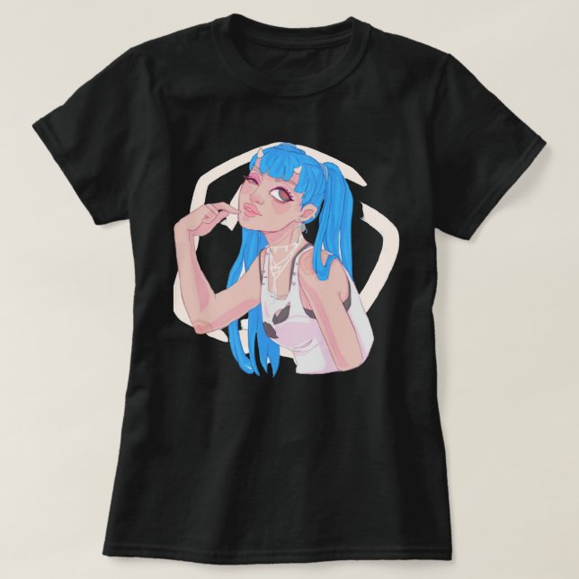 Camisa Ashnikko Personalizado Classic T (Diseño del anverso)