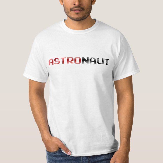 Camisa astronauta - elegir estilo y color (Anverso)