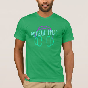 Camisa autista para audífonos con orgullo autista