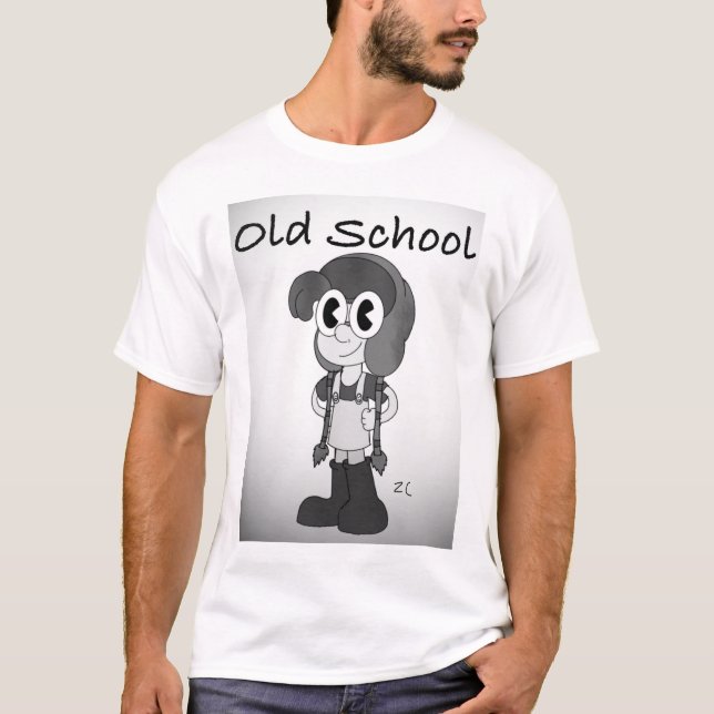 Camisa Axel de la vieja escuela de goma (Anverso)
