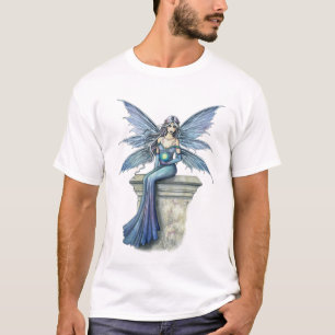Camisa Azul Celeste Gótica Hada, Camiseta