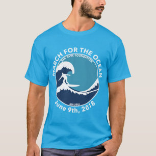 Camisa azul de la persona que practica surf de M4O
