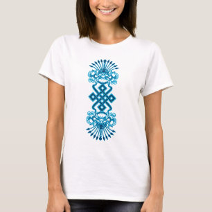 Camisa azul de las señoras de Kirttmukha
