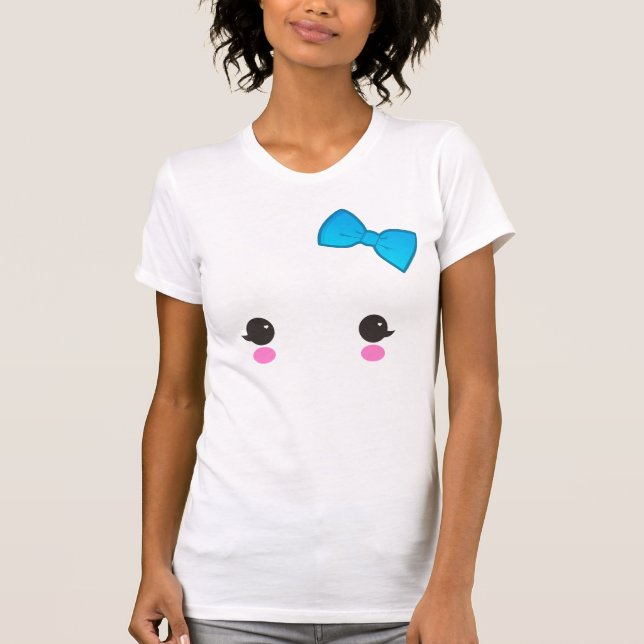 camisa azul del arco de la cara del fantasma (Anverso)