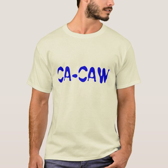 CAMISA AZUL DEL HALCÓN DE CA-CAW (Anverso)