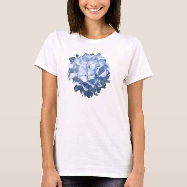 Camisa azul del Hydrangea (Anverso)