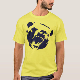 camisa azul del oso