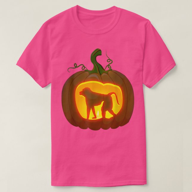 Camisa Baboon Halloween385 (Diseño del anverso)