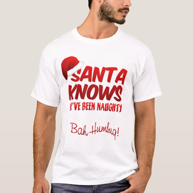 Camisa BAH HUMBUG - elegir estilo (Anverso)