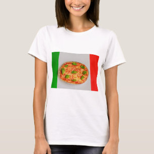 CAMISA BÁSICA DE MUJER PIZZA ITALIANA