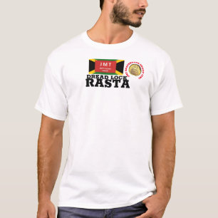 CAMISA BÁSICA PARA HOMENS DREAD LOCK RASTA JMT