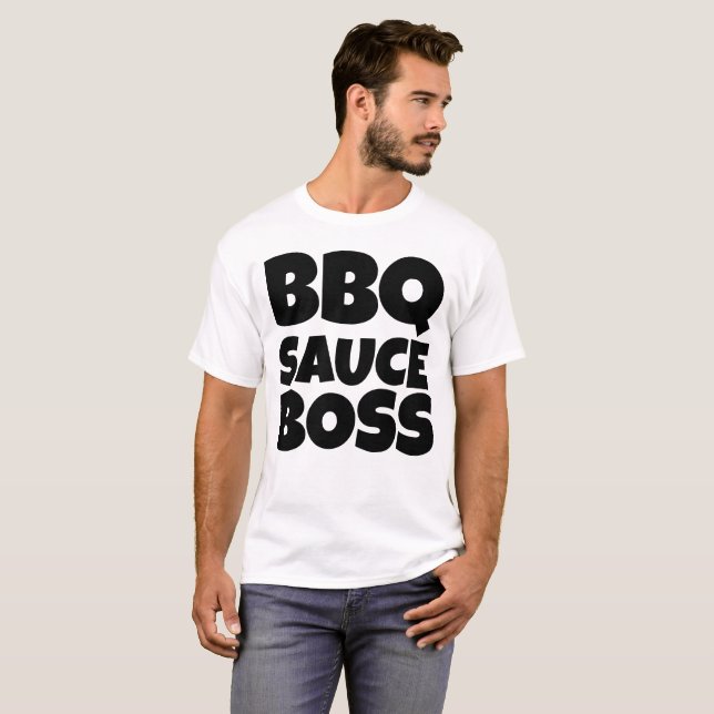 CAMISA BBQ SAUCE BOSS PAPÁ (Anverso completo)