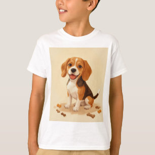 Camisa Beagle Adorable - Niños