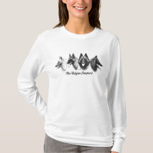 Camisa belga de las señoras de Tervuren Malinois