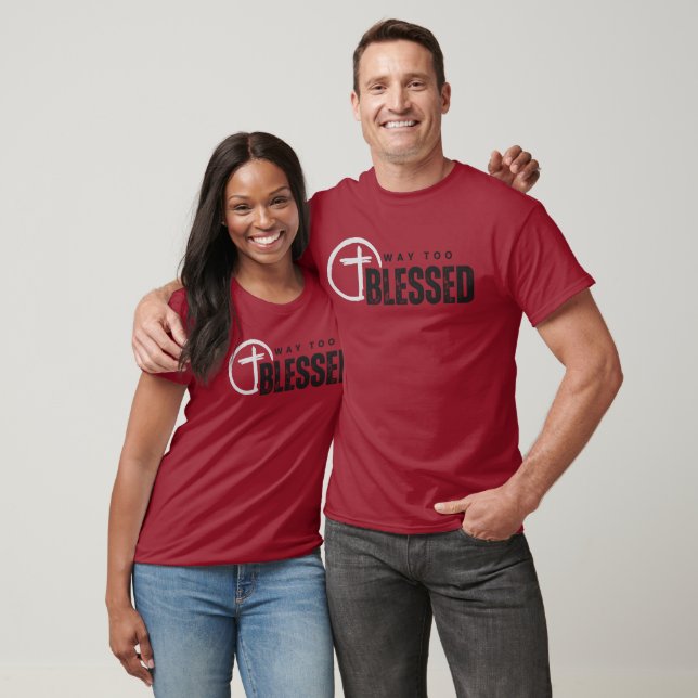 Camisa bendita, camiseta de Jesús, fe (Unisexo)
