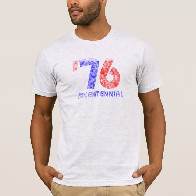 Camisa bicentenaria "76" de los E.E.U.U. del (Anverso)