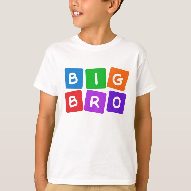 Camisa Big Bro - elegir estilo y color (Anverso)